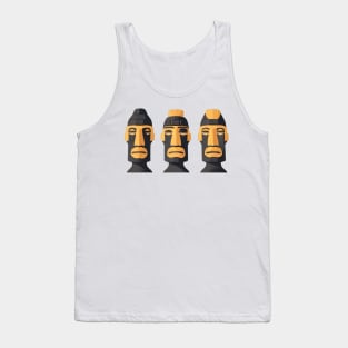 easter island heads Tank Top